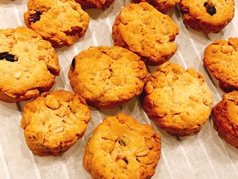 失敗ナシ!小腹にオススメ!簡単グラノーラクッキー